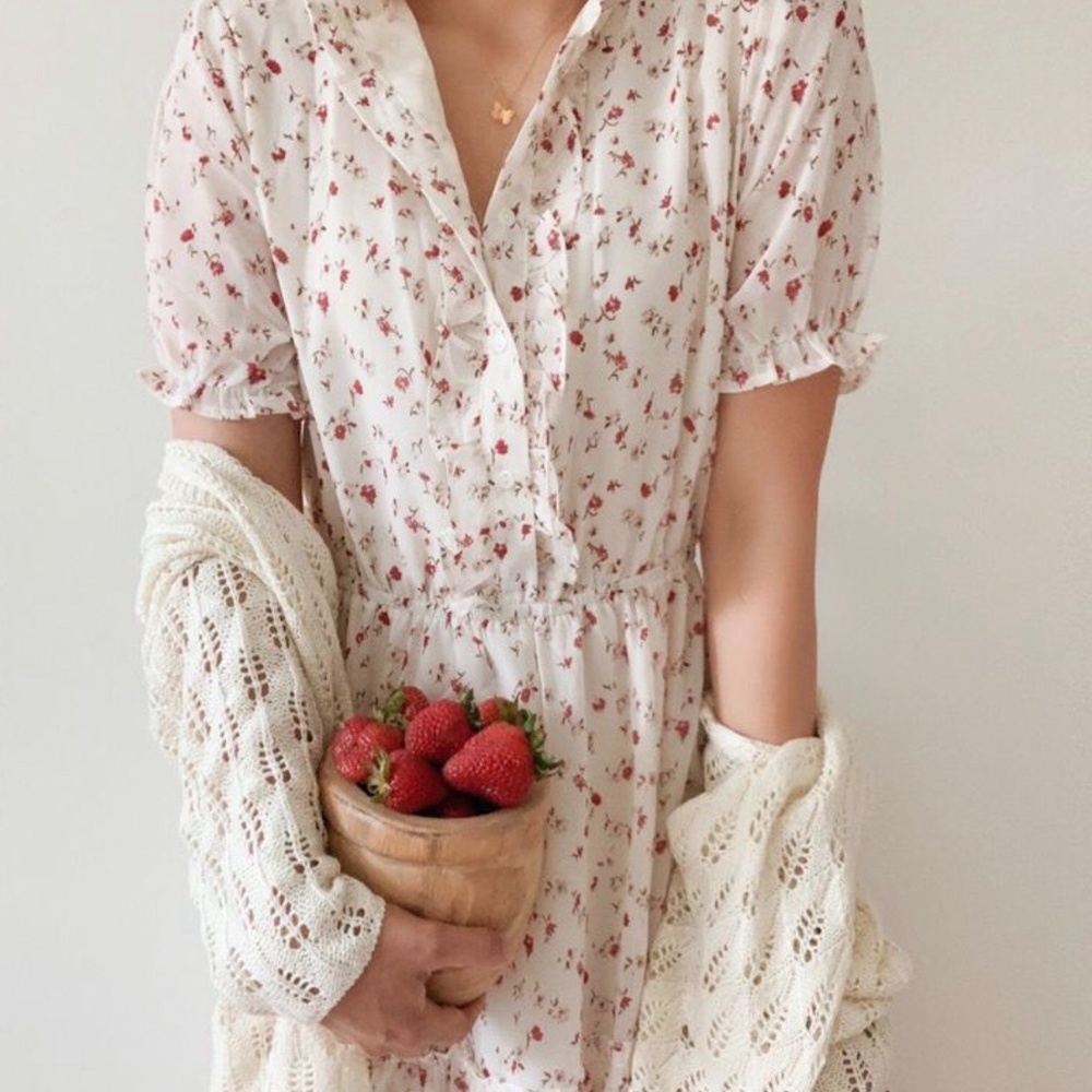 Romantic Floral Maxi Dress 3X